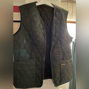 Barbour Quilted Vest. Women’s. Black. Size 16